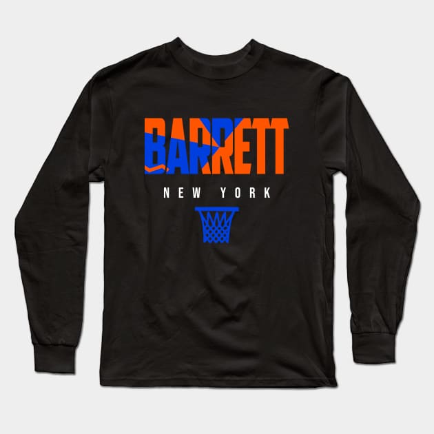 Barrett New York Long Sleeve T-Shirt by funandgames